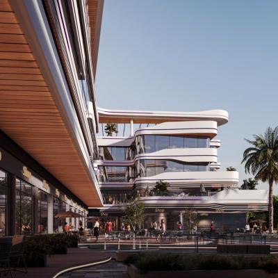 مكتب اداري بمشروع mega mall المركزية أ