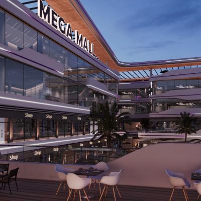 محل تجاري بمشروع mega mall المركزية أ